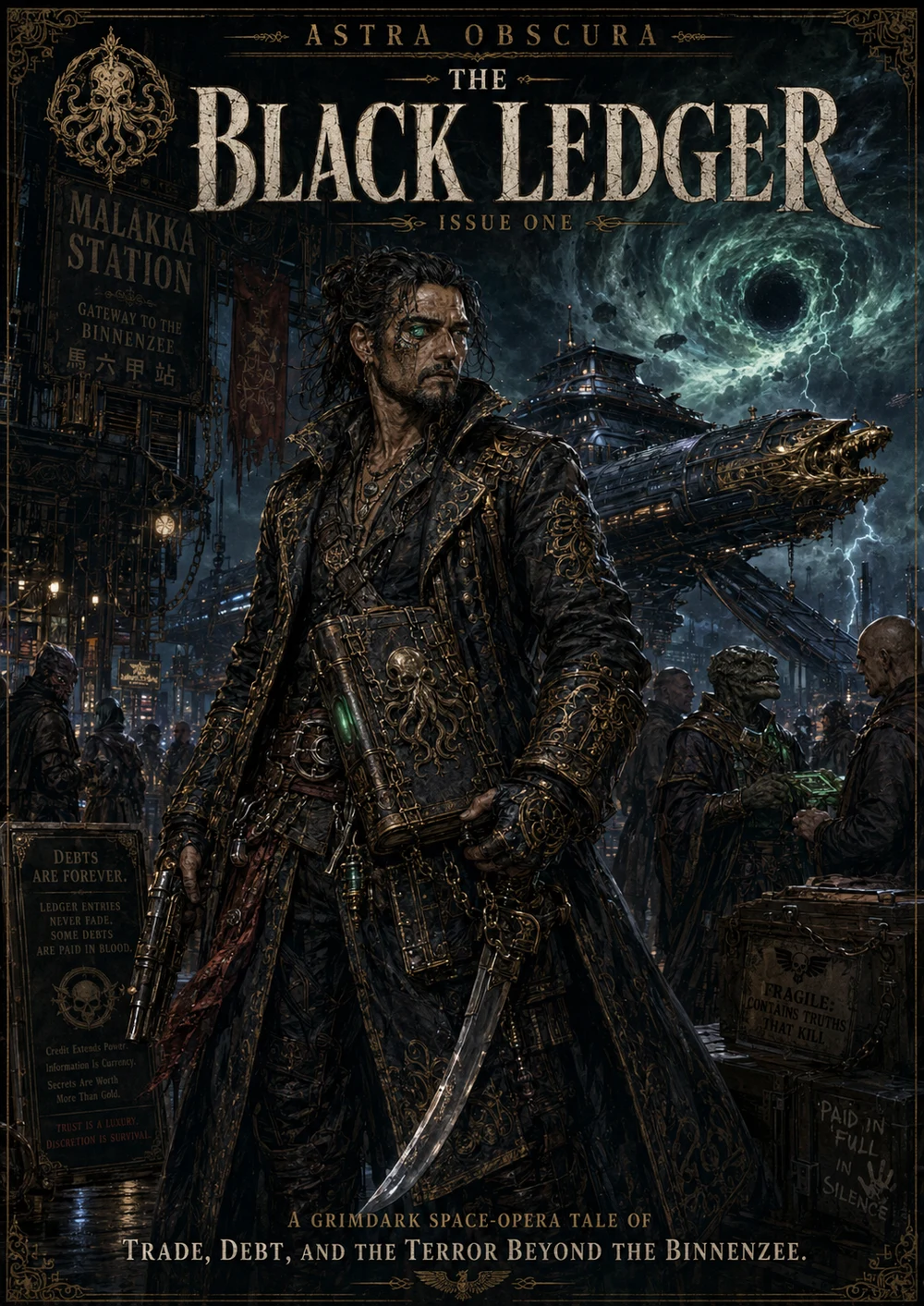 Astra Obscura: The Black Ledger cover
