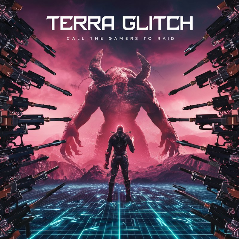 Official Call The Gamers To Raid single cover by Terra Glitch
