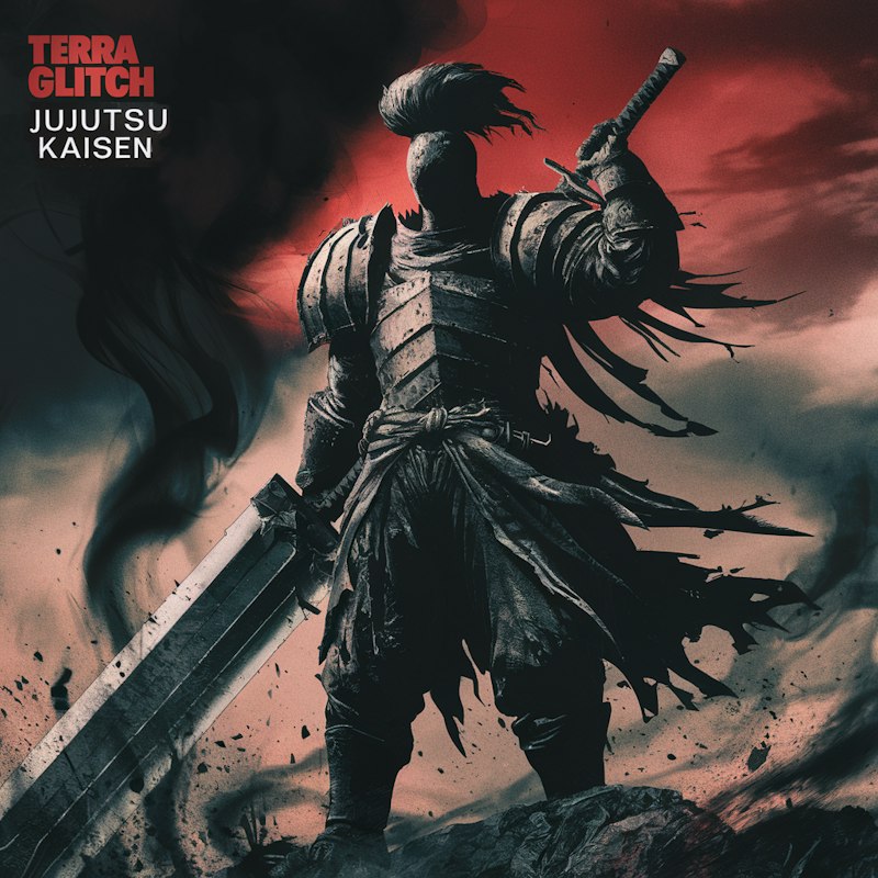 Official Jujutsu Kaisen single cover by Terra Glitch