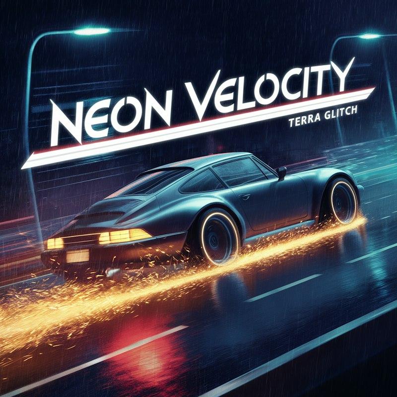 Official Neon Velocity single cover by Terra Glitch