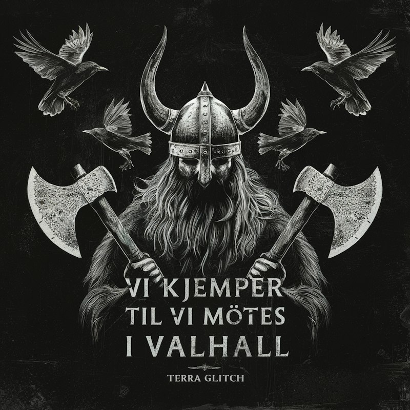 Official Vi Kjemper Til Vi Møtes I Valhall single cover by Terra Glitch